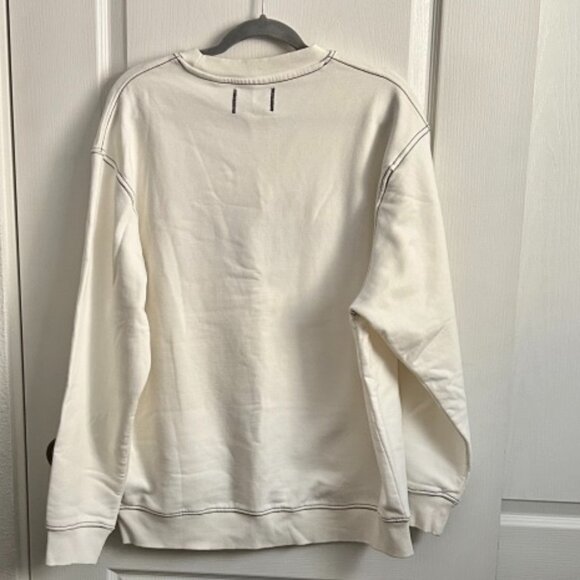 NWT Embroidered Crewneck Sweatshirt - Picture 3 of 3